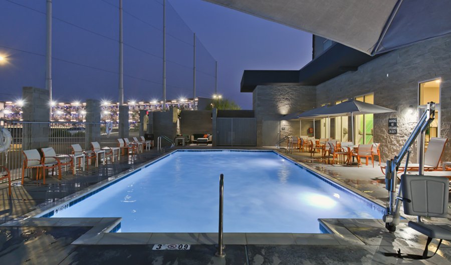 Pool at Holiday Inn Hotel Design in Glendale, AZ - Recreation Center Design
