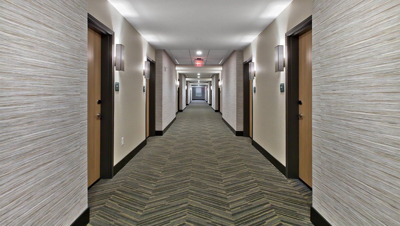 Holiday Inn Hallways in Glendale, AZ - Architecture and Design