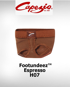 Capezio FootUndeez™ Espresso H07