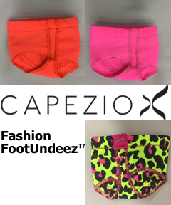 Capezio FootUndeez™ - Neon Fashion