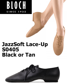 Bloch Jazzsoft Lace-up Jazz Shoes S0405