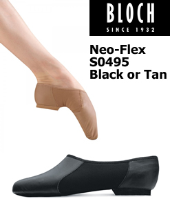 Bloch Neo-Flex Slip On Jazz Shoe S0495