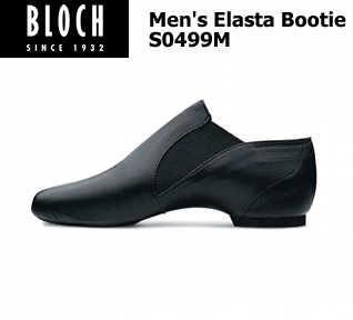 Bloch Men's Elasta Bootie Jazz Shoe S0499M
