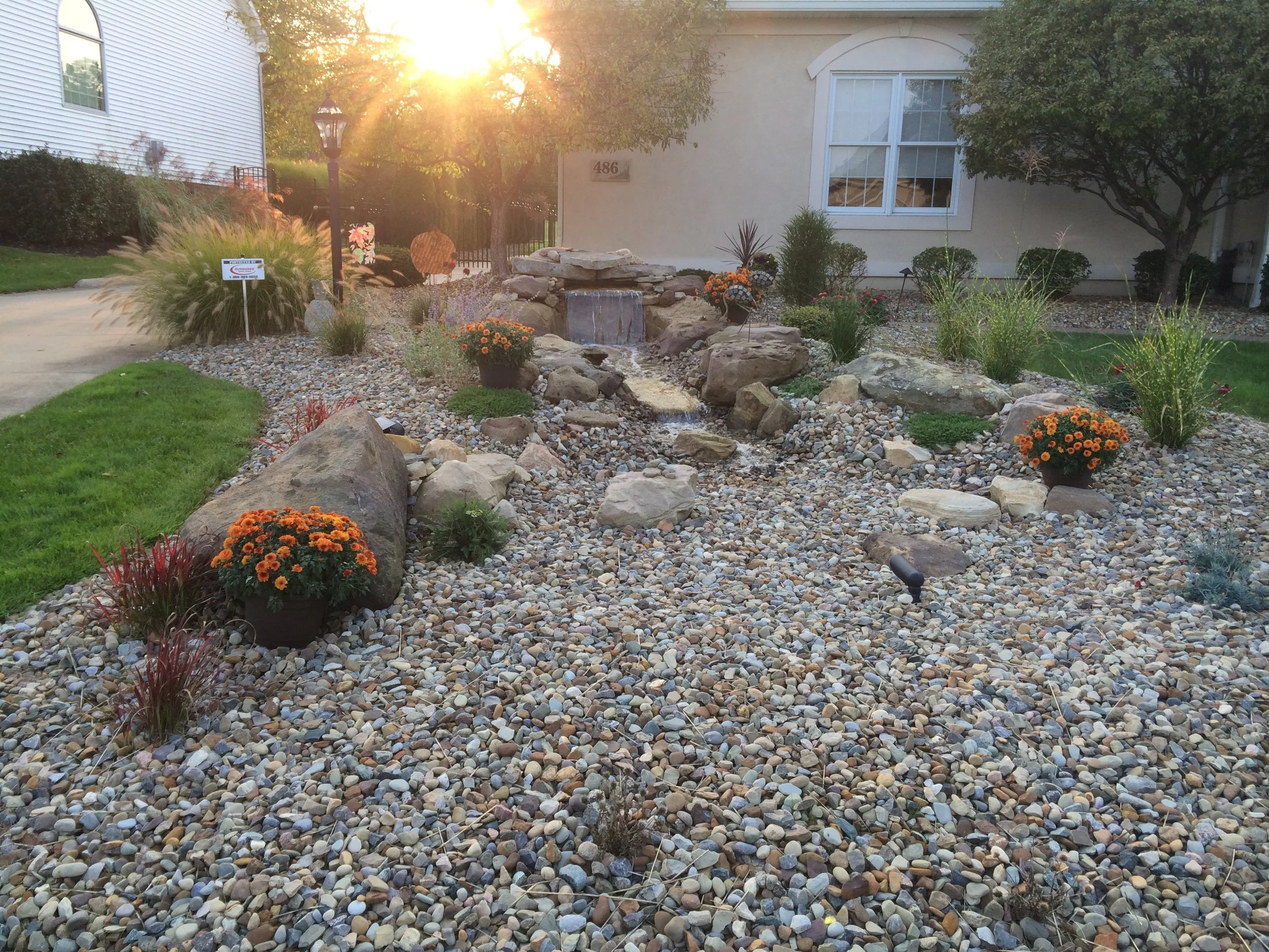 Beautiful landscape design in Brecksville, OH