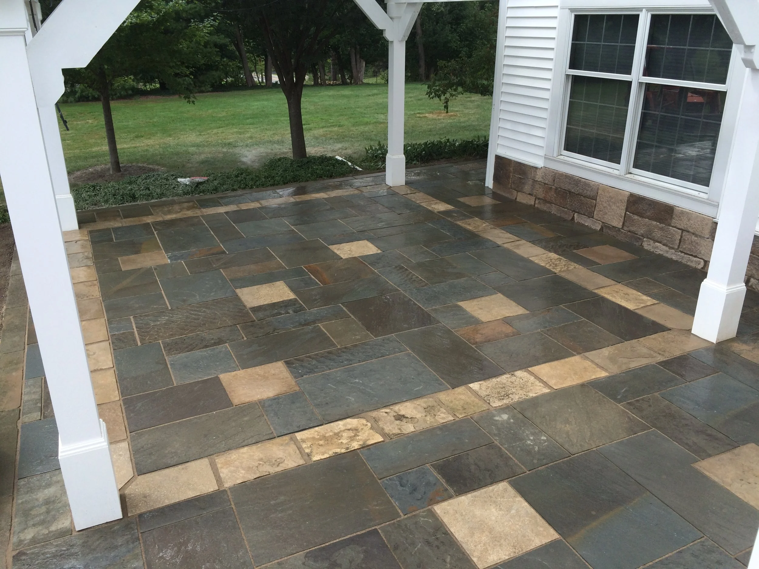 Stunning paver patio in Wadsworth Township, OH