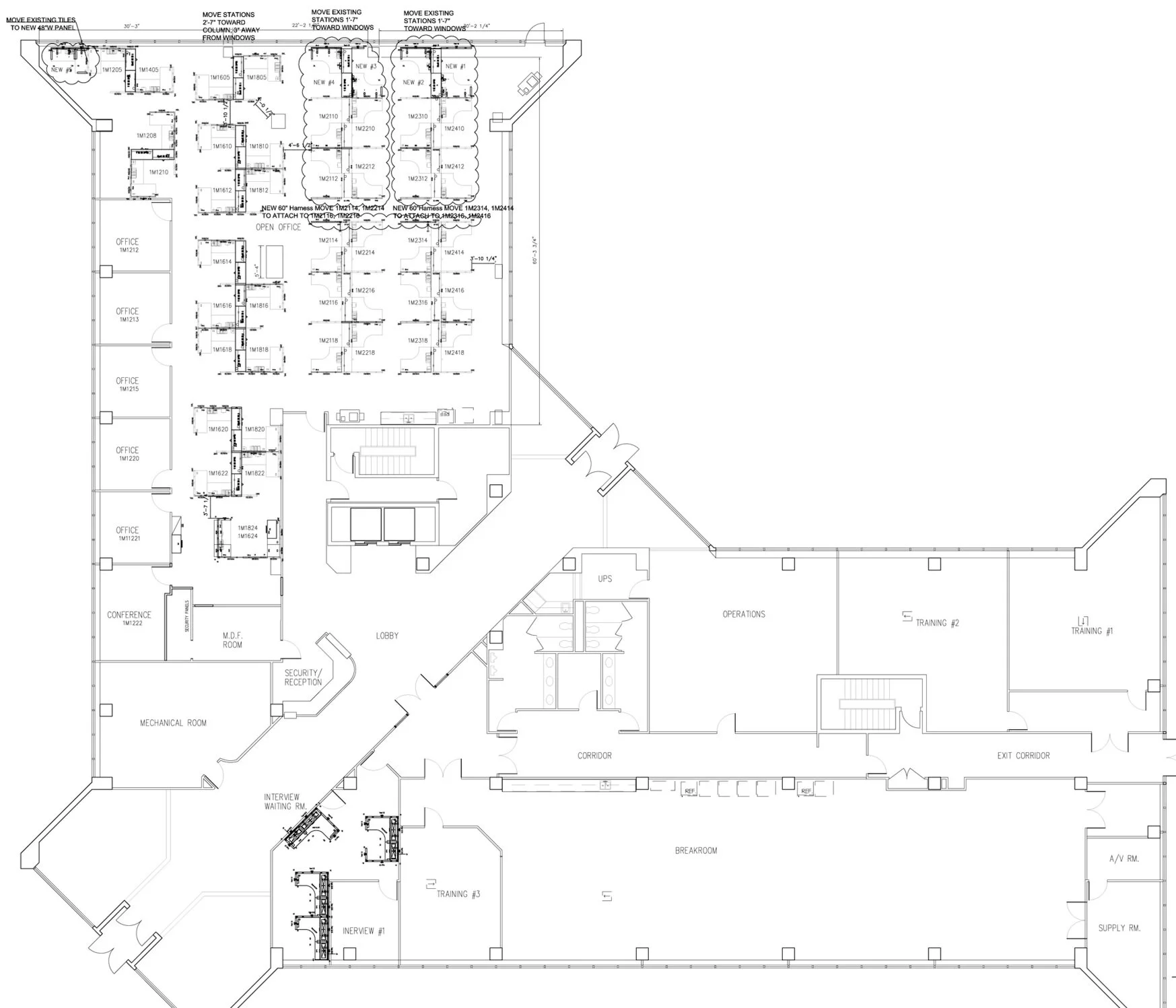 Medical Company Office Reconfiguration