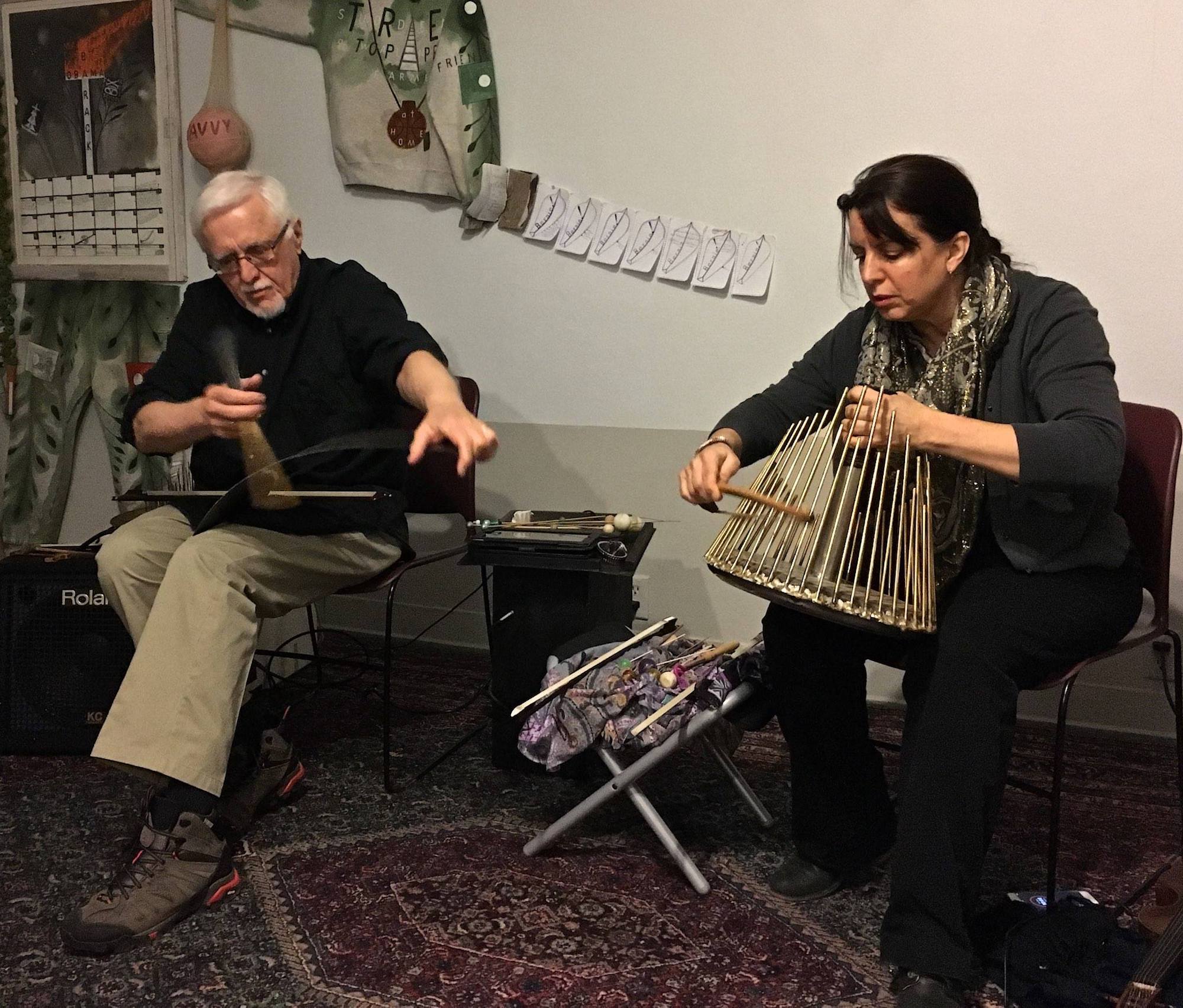 PaVda at Woodland Pattern Book Center, Milwaukee, 2016