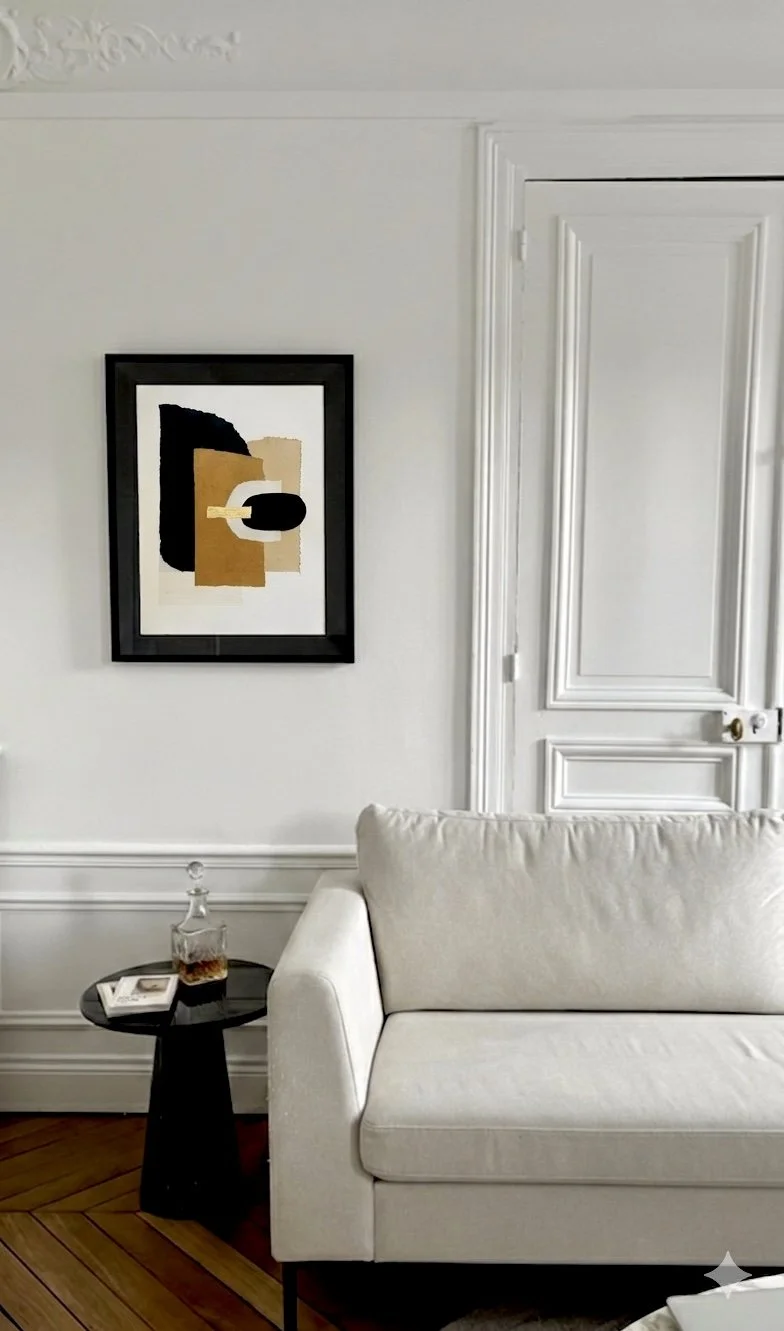 Collage Moutarde/nuances