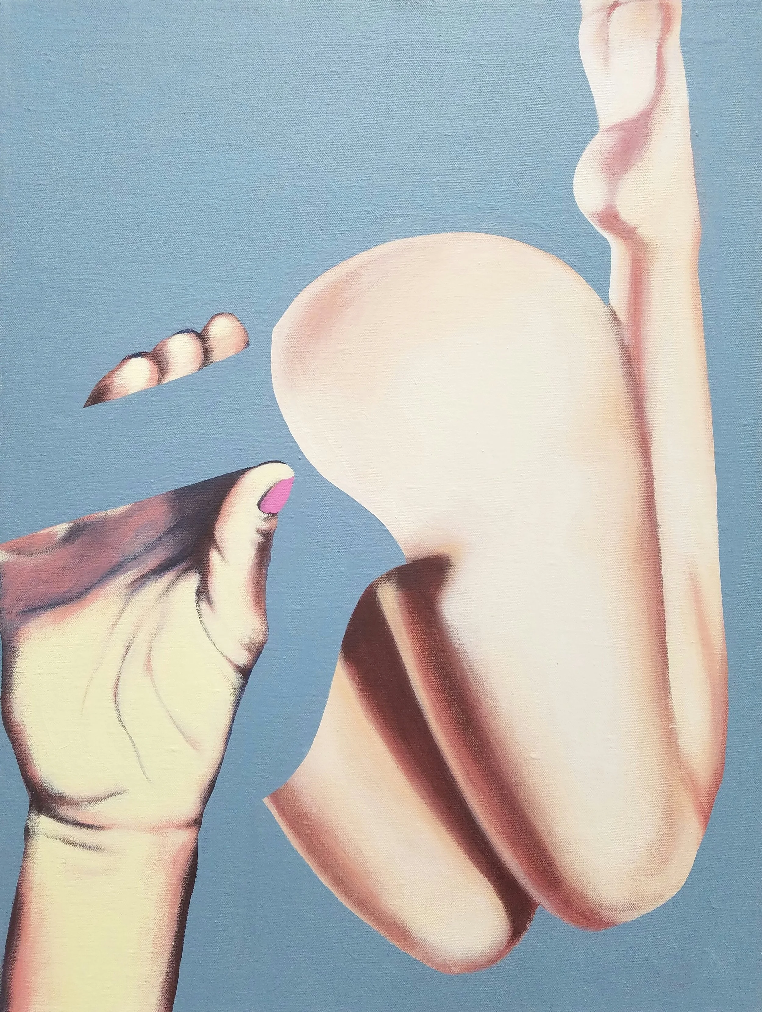 Hand Held, by Jim Abuan