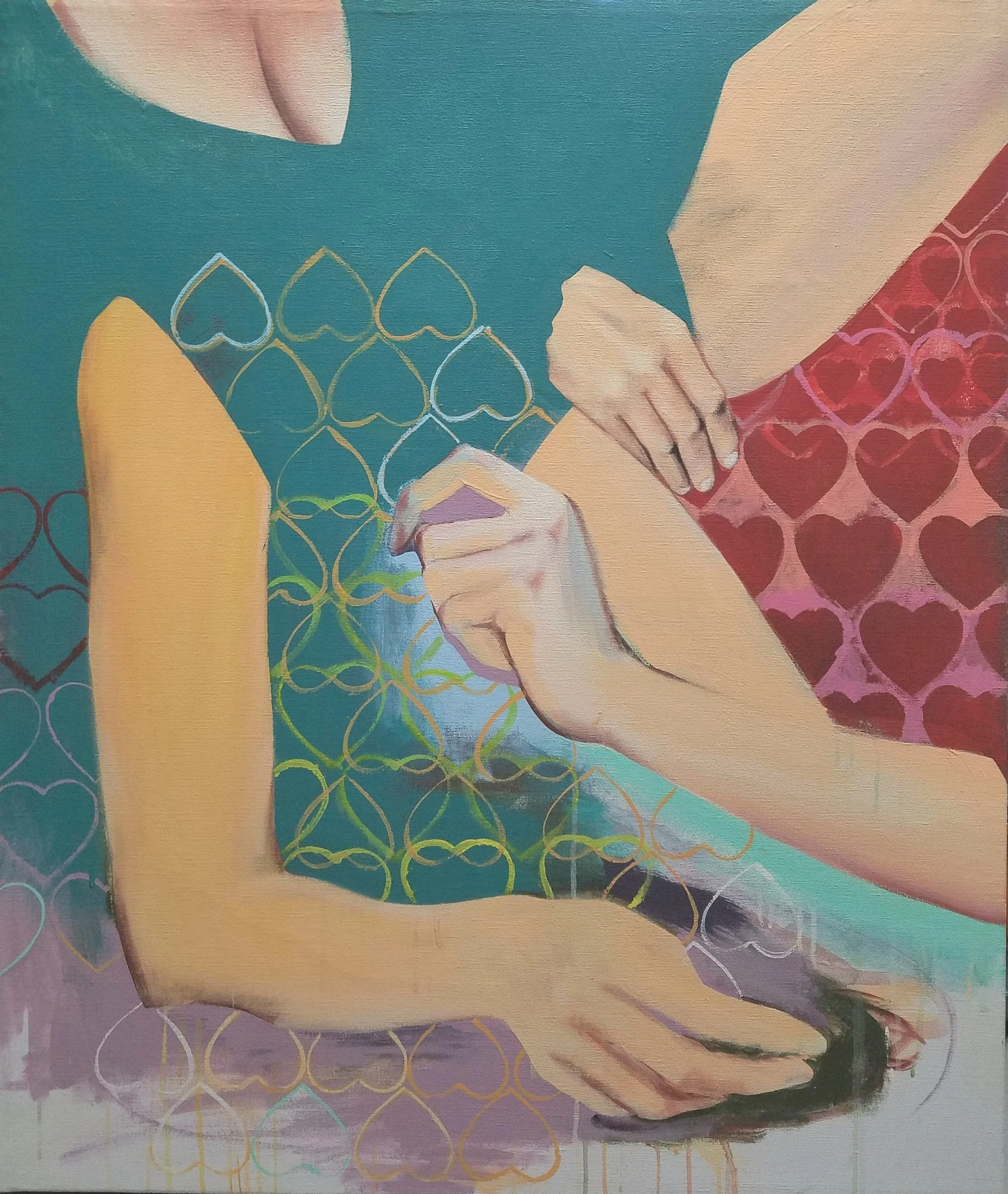 Three Hands, by Jim Abuan