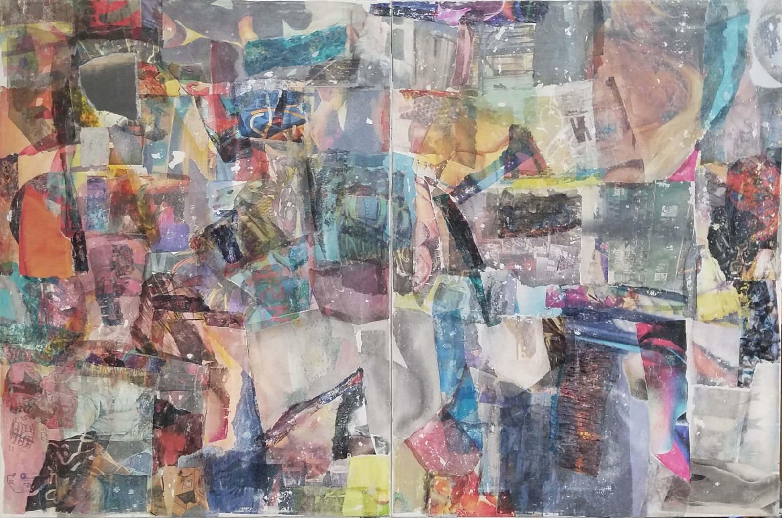 METTA A, DIPTYCH, 2023 BY JIM ABUAN