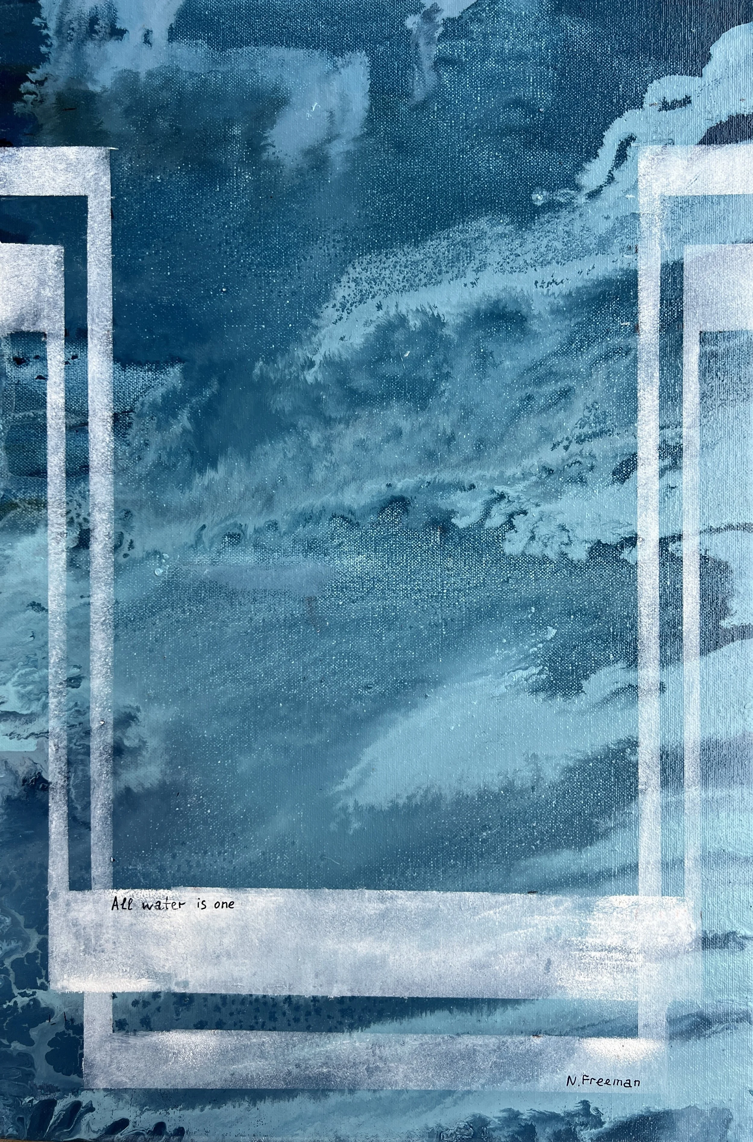 ARCTIC OCEAN, 2024, BY NATASHA FREEMAN