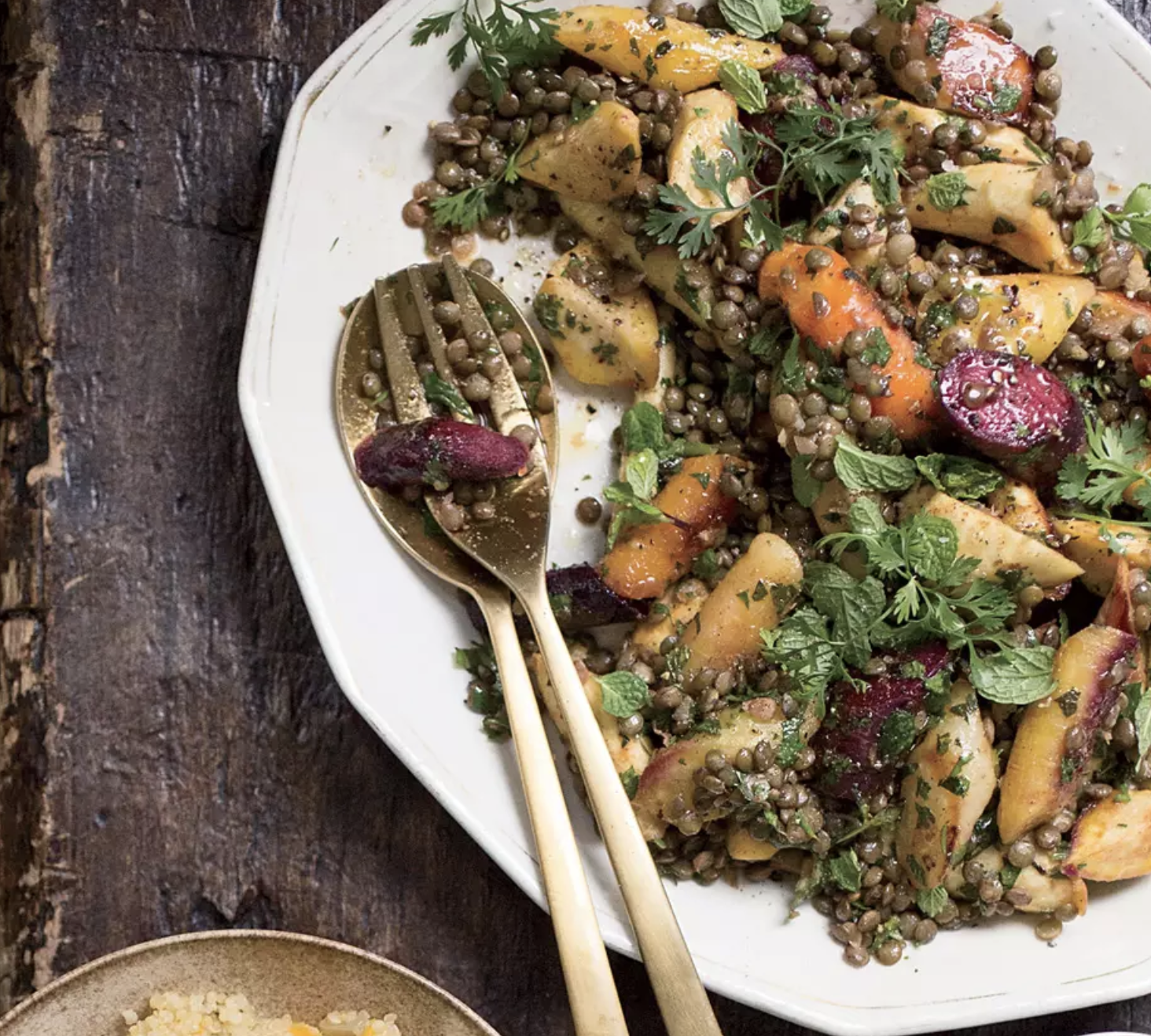 Warm Lentil Salad