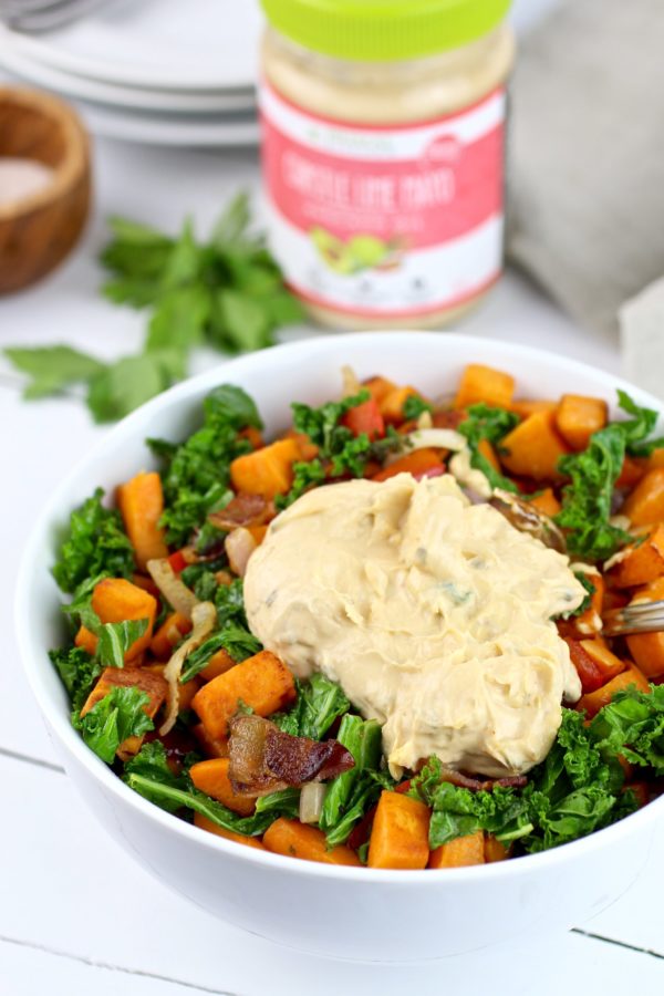 Chipotle sweet potato salad