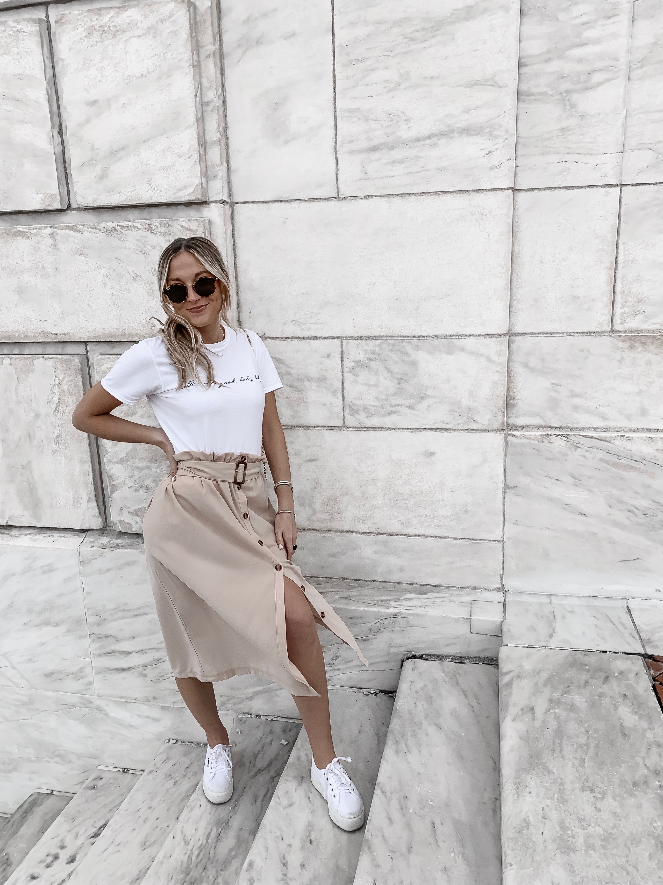 How to Wear Midi Skirts — Modishly Mackenzie