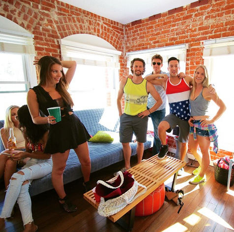 The party never stops in Venice. Look how much fun Instagram’s @shittynachos had after Coachella 2015! #instagram #venice #beach #party #coachella2015