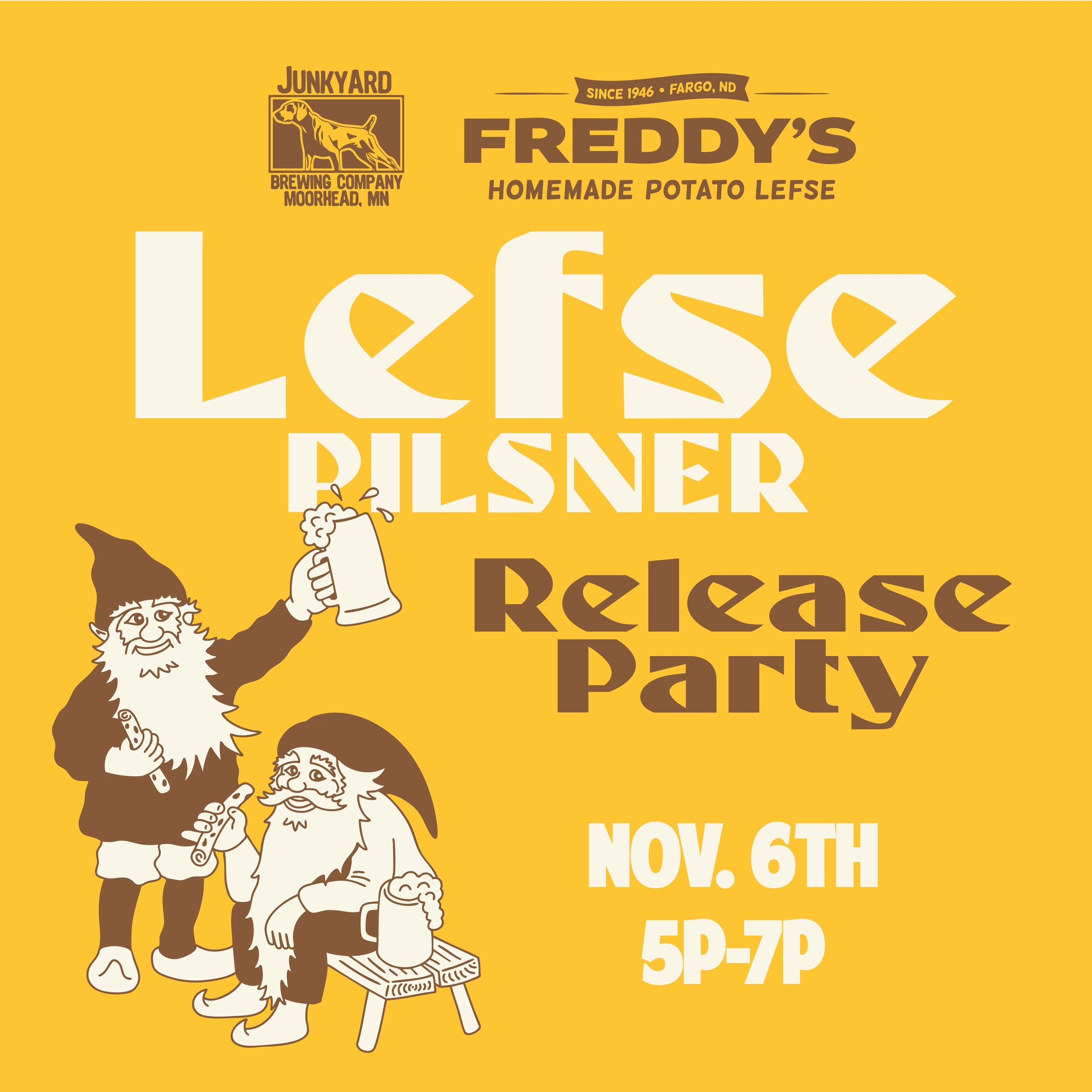 Lefse Pilsner Release Party!