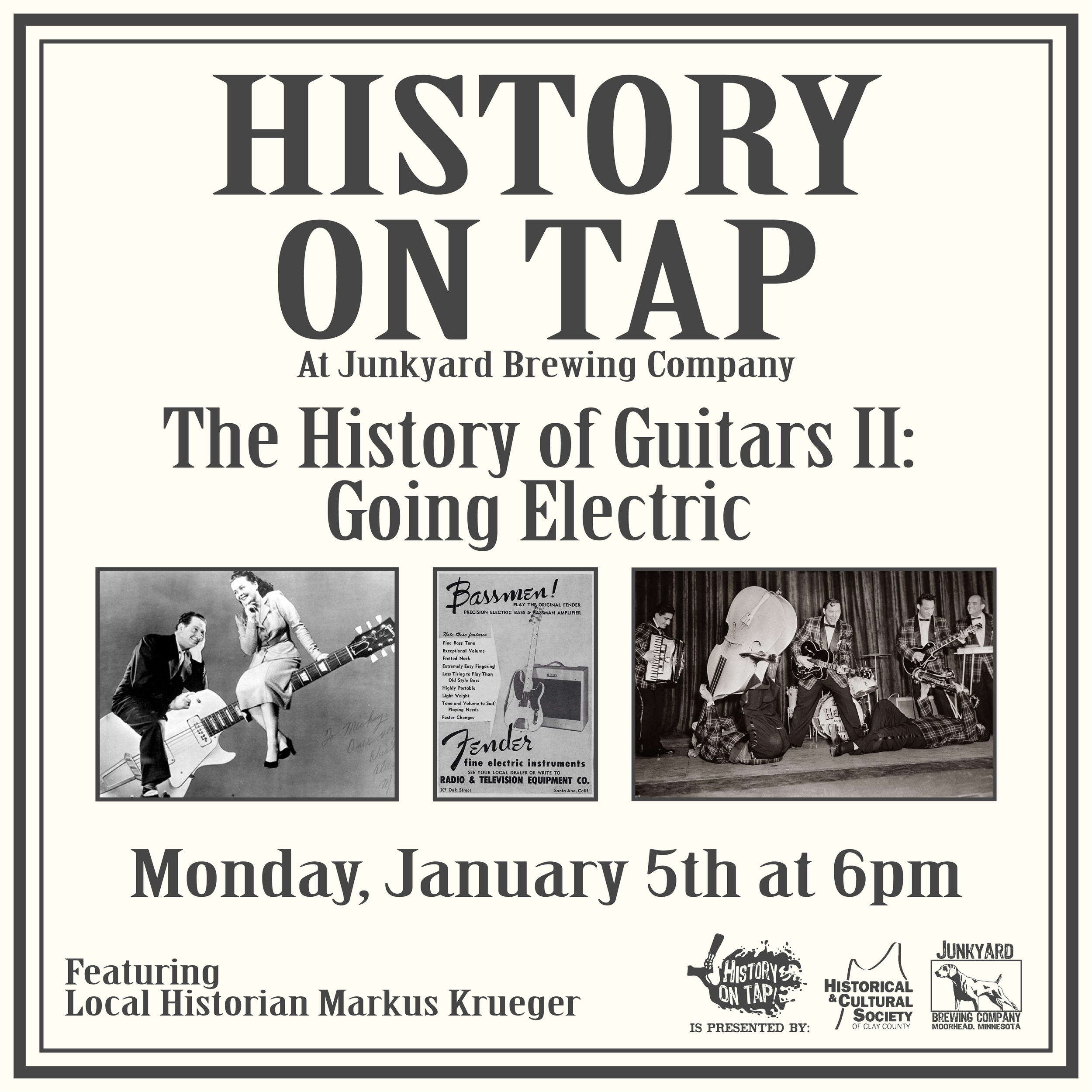 History On Tap - Evolution of Guitars II: Going Electric!