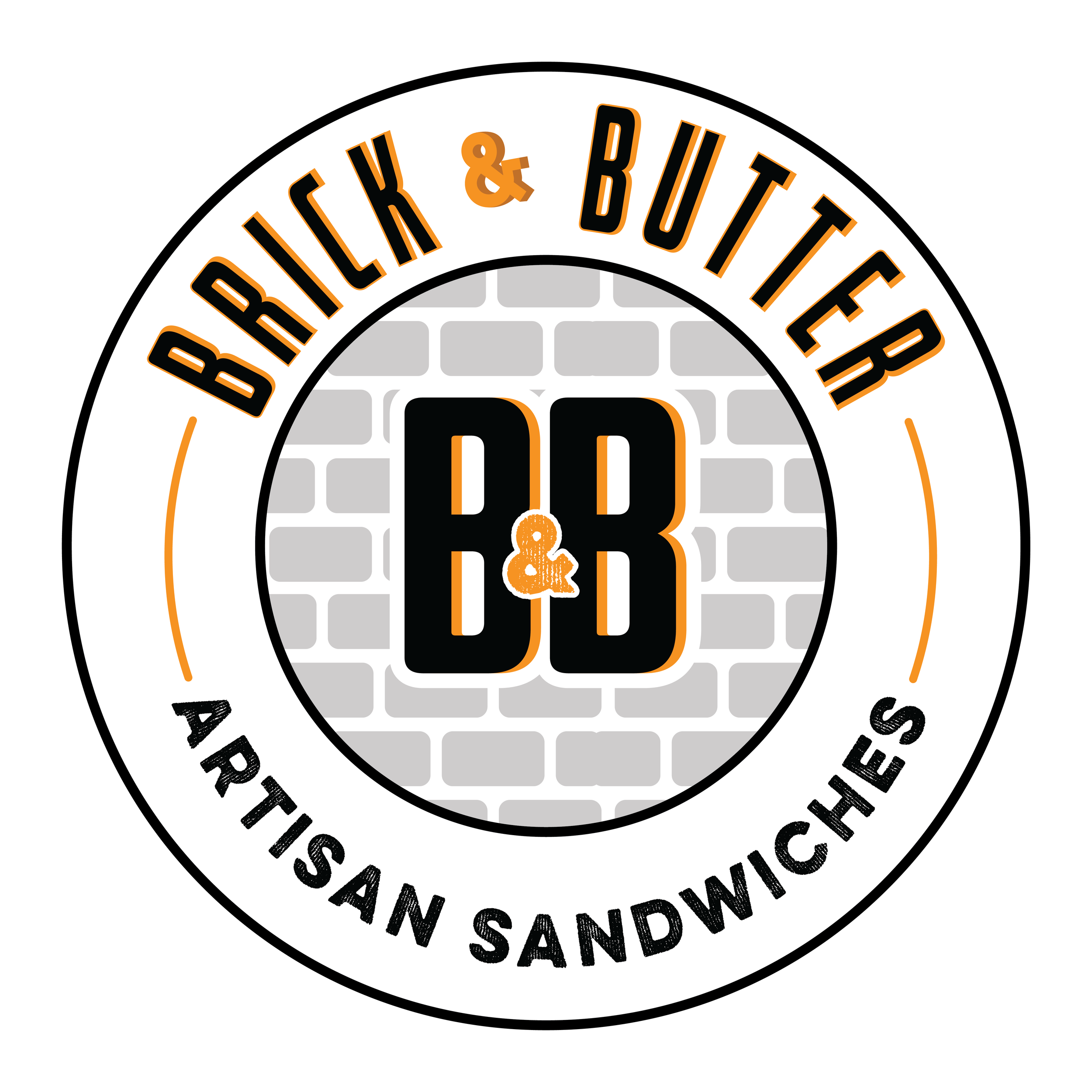 Brick & Butter Logo and Menu