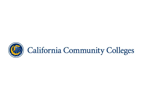 Graphic showing the horizontal California Community Colleges logo