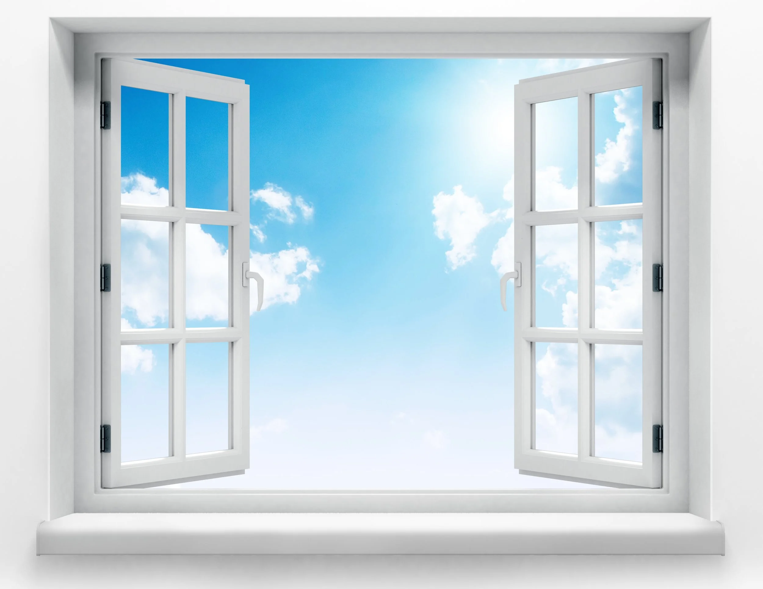 partially open window w blue sky.jpg