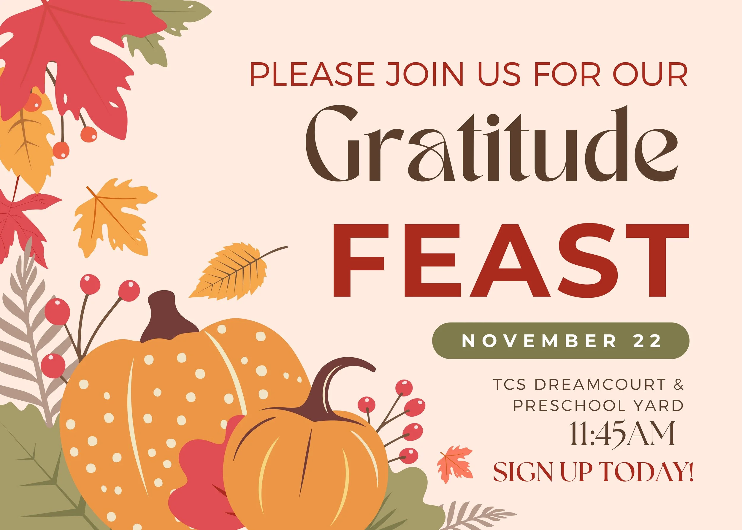 Gratitude Feast