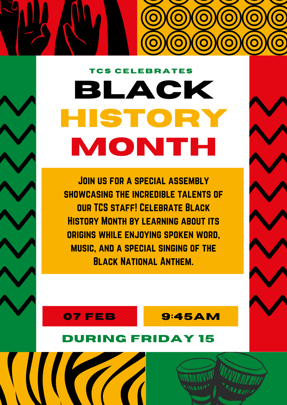 BLACK HISTORY MONTH ASSEMBLY