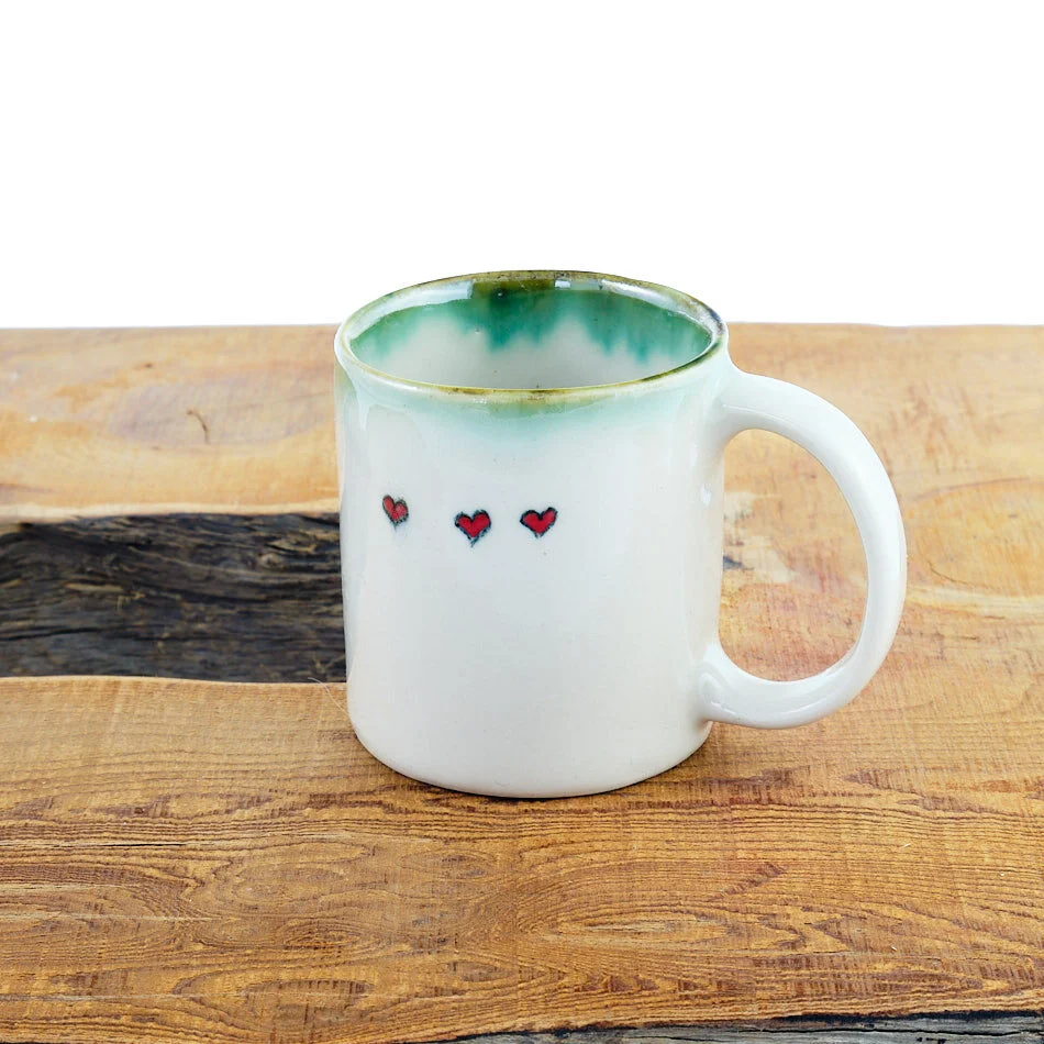 Espresso Mug - 3 Heart Family Design