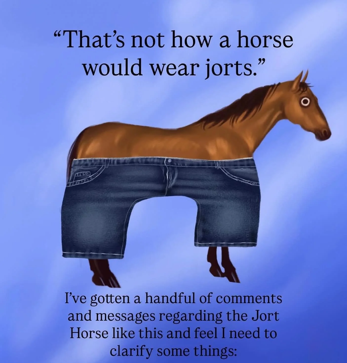 Jorts jorts time for jorts, short jorts long jorts, jorts jorts jorts. See you Thursday in your short jort shorts!

Jort jorse infographic by @caseylanderkin 👖🐴

#thelibrarycafeandbar #cornbreadhemp #3sheepsbrewing