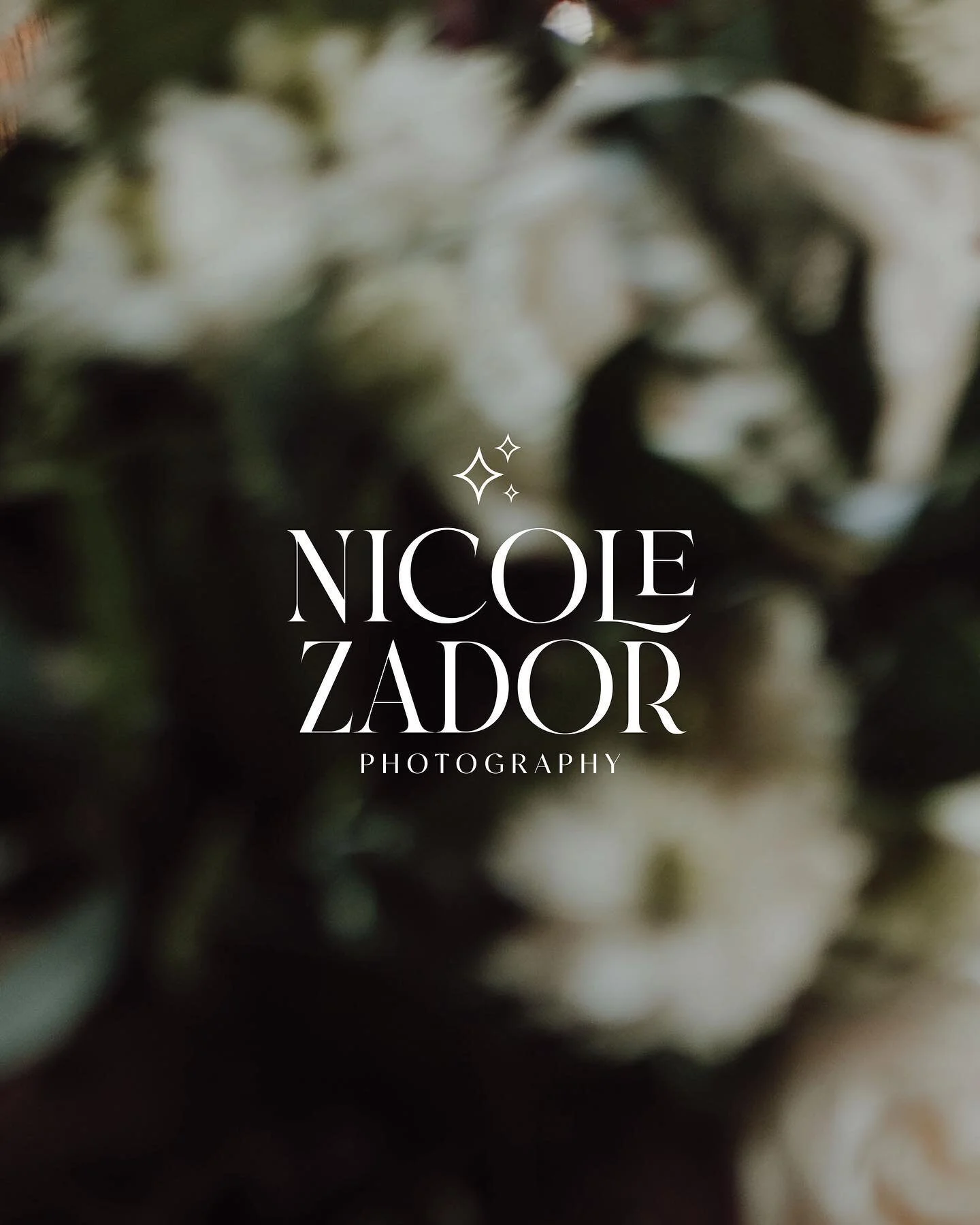 still loving this logo for @nicolezadorphotography 🤍