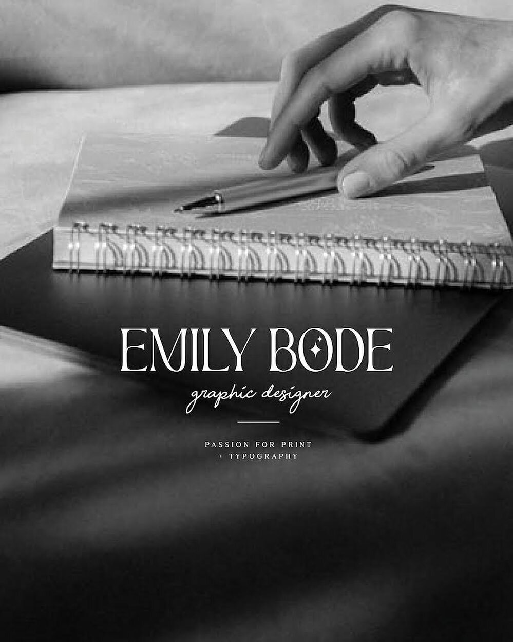 prettiest logo for @emilygracebode ✨