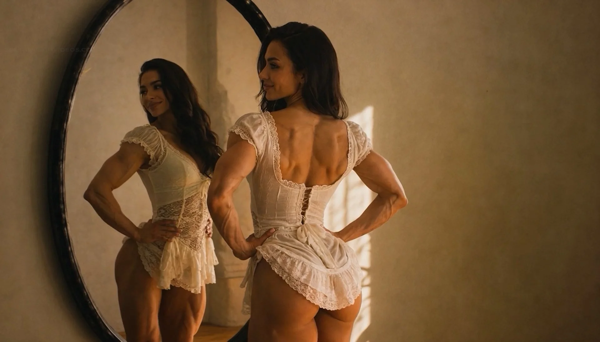 The Muscle Maid Fantasy Video 