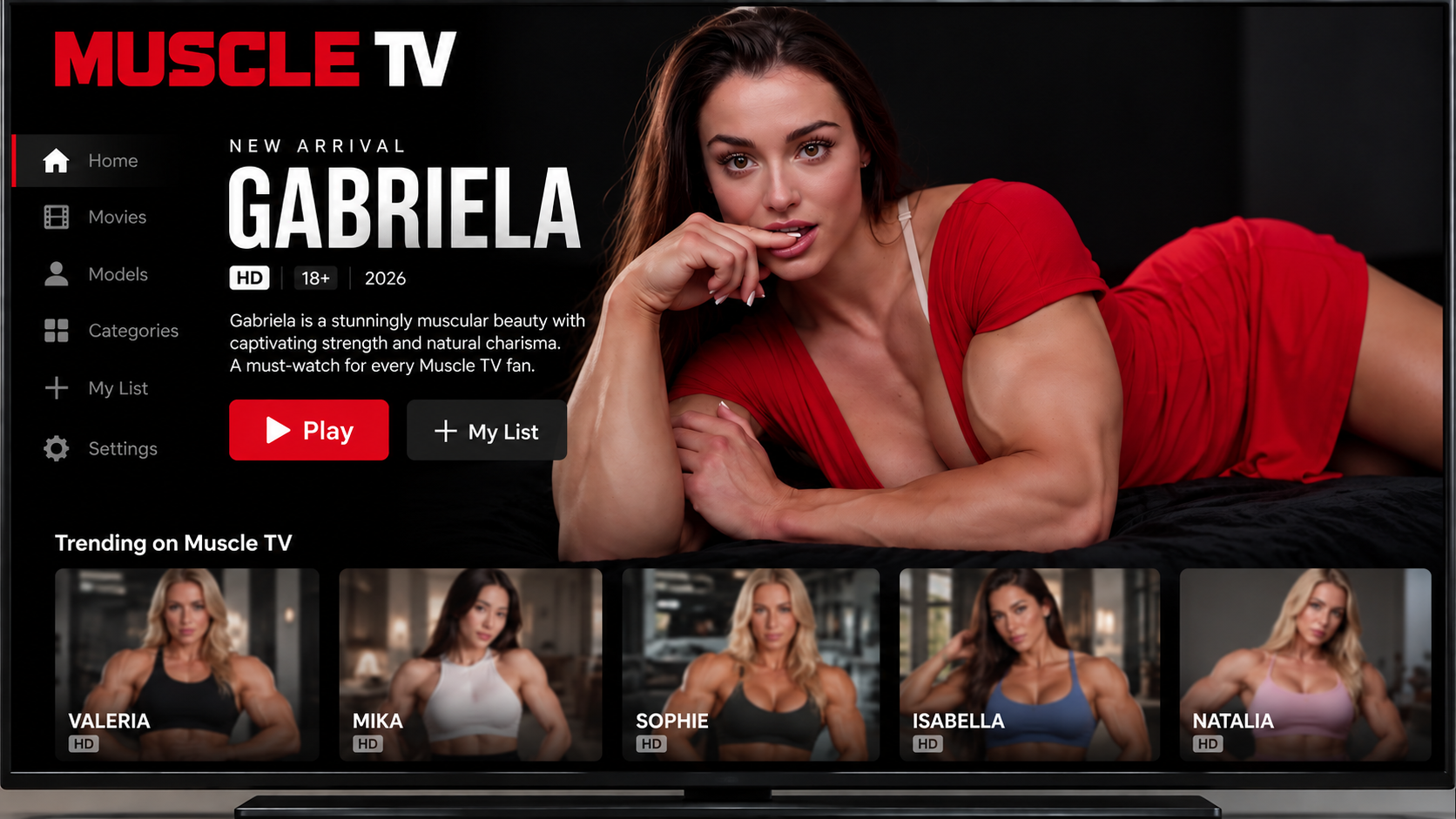 Muscle TV Episode 01 - Gabriela