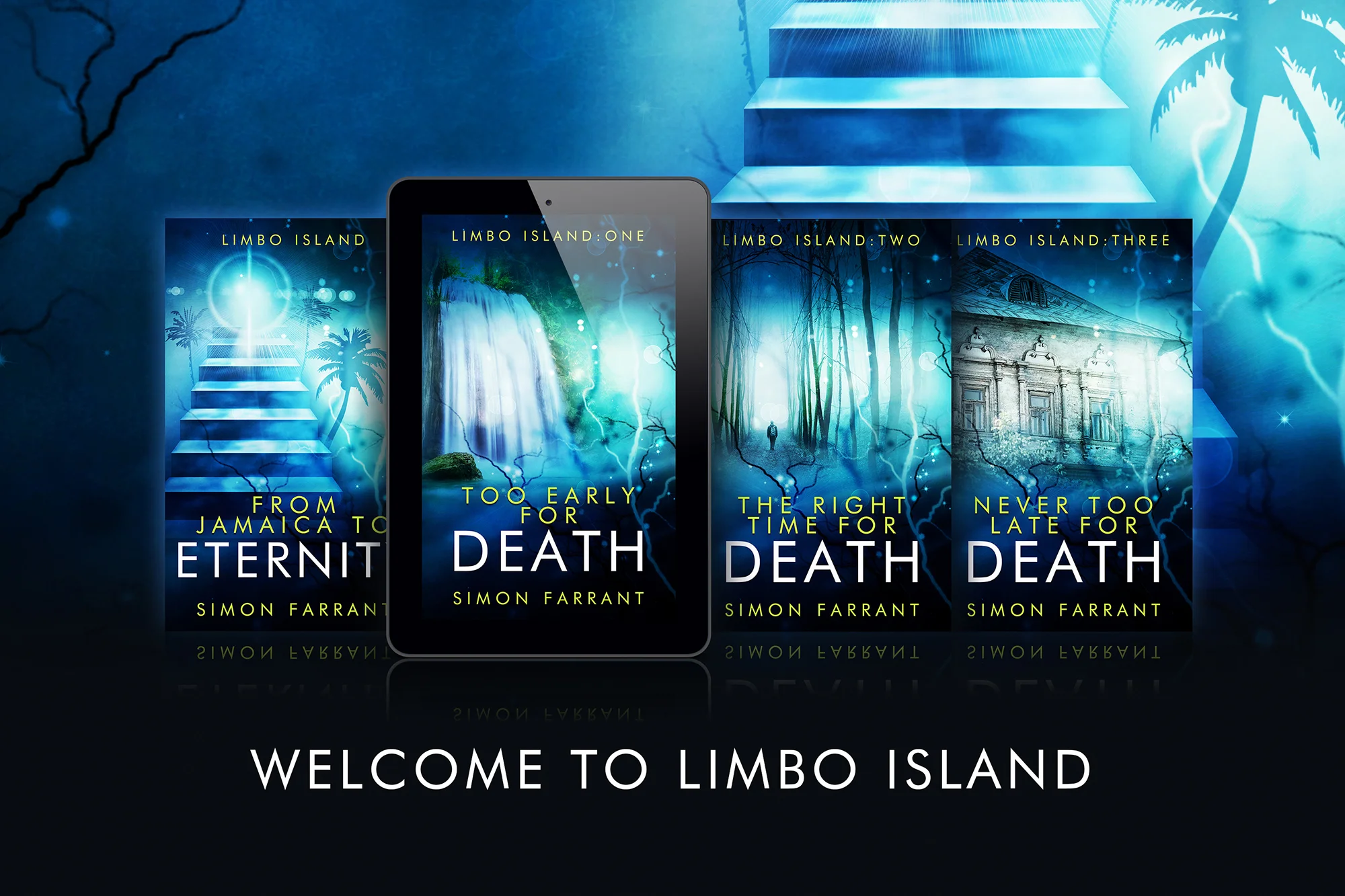 The Limbo Island trilogy is an all new series! It is in Kindle Unlimited too. It is a contemporary fantasy, mystery, take on the afterlife. From Jamaica to Eternity is a short story introducing the enigmatic character, The curator. It is available to buy now. Amazon UK Amazon US Too Early for Death is available to order. The release date is May 5th. Blurb: Death can take you to the most unexpected places. Damien Lennon finds himself on a mysterious island… and dead. He has more questions than answers. Why? Where? How? What next? In a place where forests hide secrets and a leader rules with an iron fist, can Damien change his destiny? 'Too Early for Death' starts a journey through the Limbo Island trilogy, a series that unravels a story of life after death, hierarchy, tragedy, jealousy and eternal love. A heartbreaking yet heartwarming adventure awaits. Amazon UK Amazon US