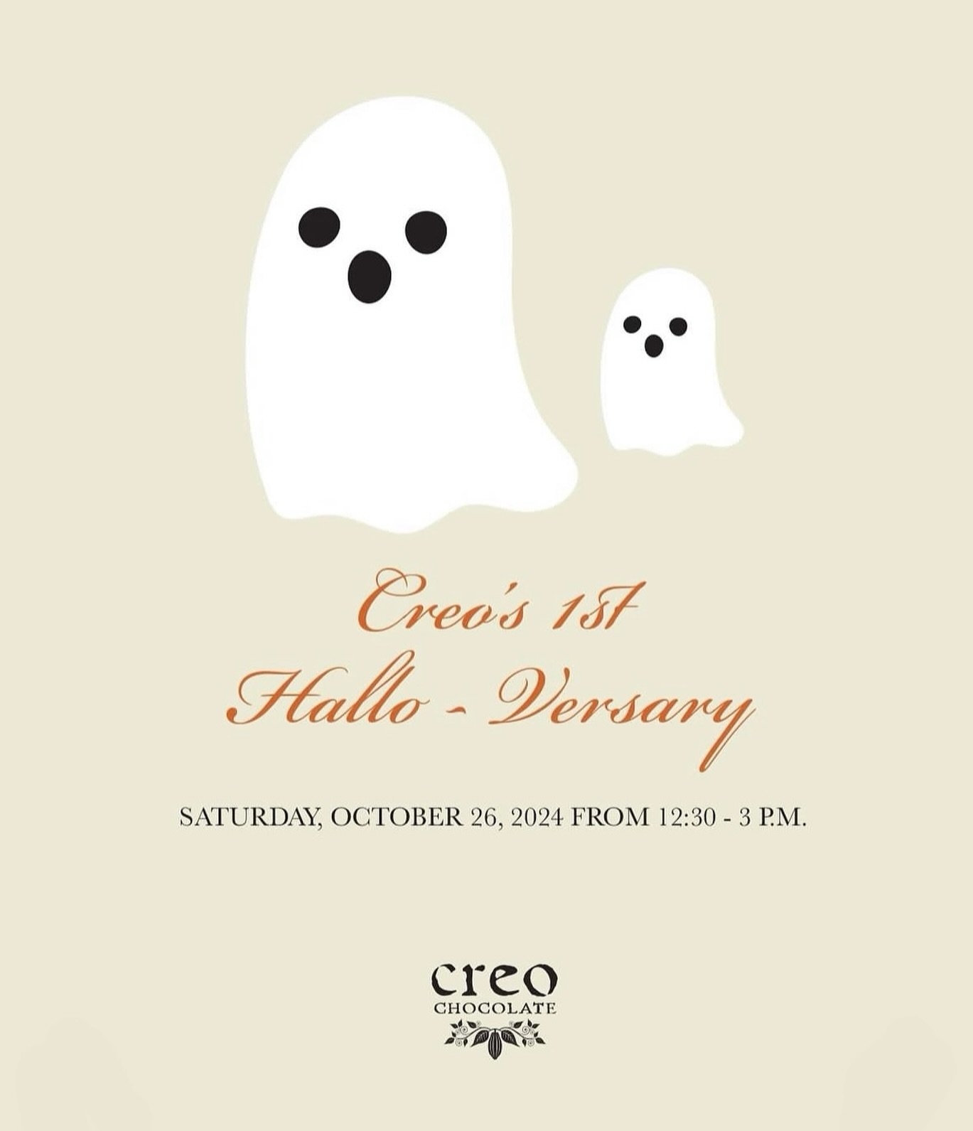It&rsquo;s @creochocolate&rsquo;s first Hallo-versary! 🎃
.
Join them in celebrating their first year on NW 23rd with whiskey, wine and of course chocolate tastings.
.
SATURDAY, OCTOBER 26, 2024
12:30 - 3 Р.М.
629 NW 23RD AVE. PORTLAND, OR