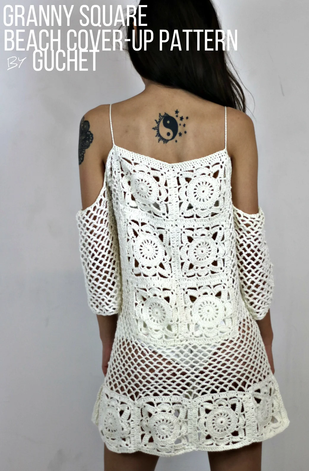 Crochet Swimsuit CoverUp Pattern — YARNS PATTERNS ACCESSORIES