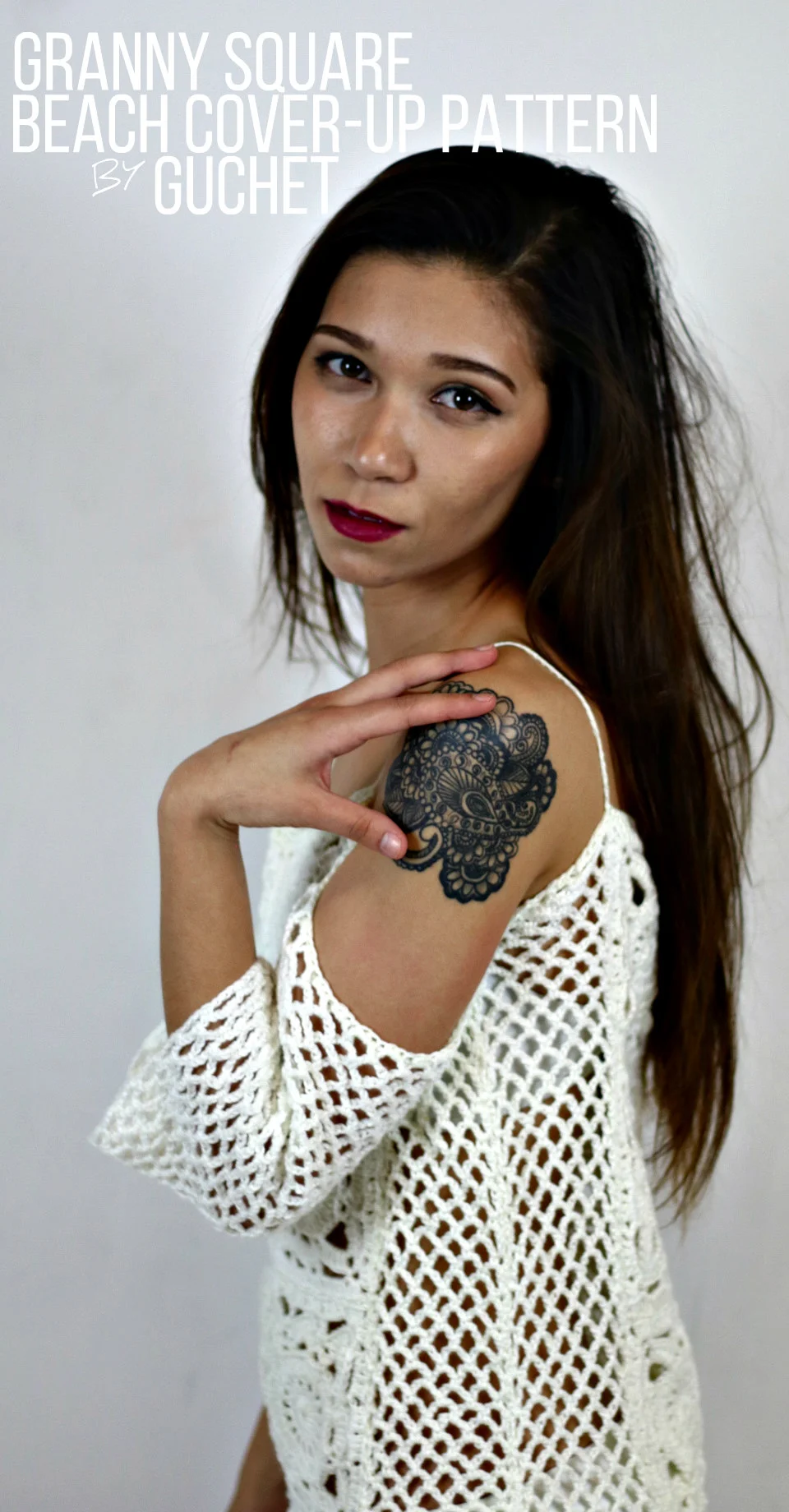 Crochet Swimsuit Cover-Up Pattern by GuChet