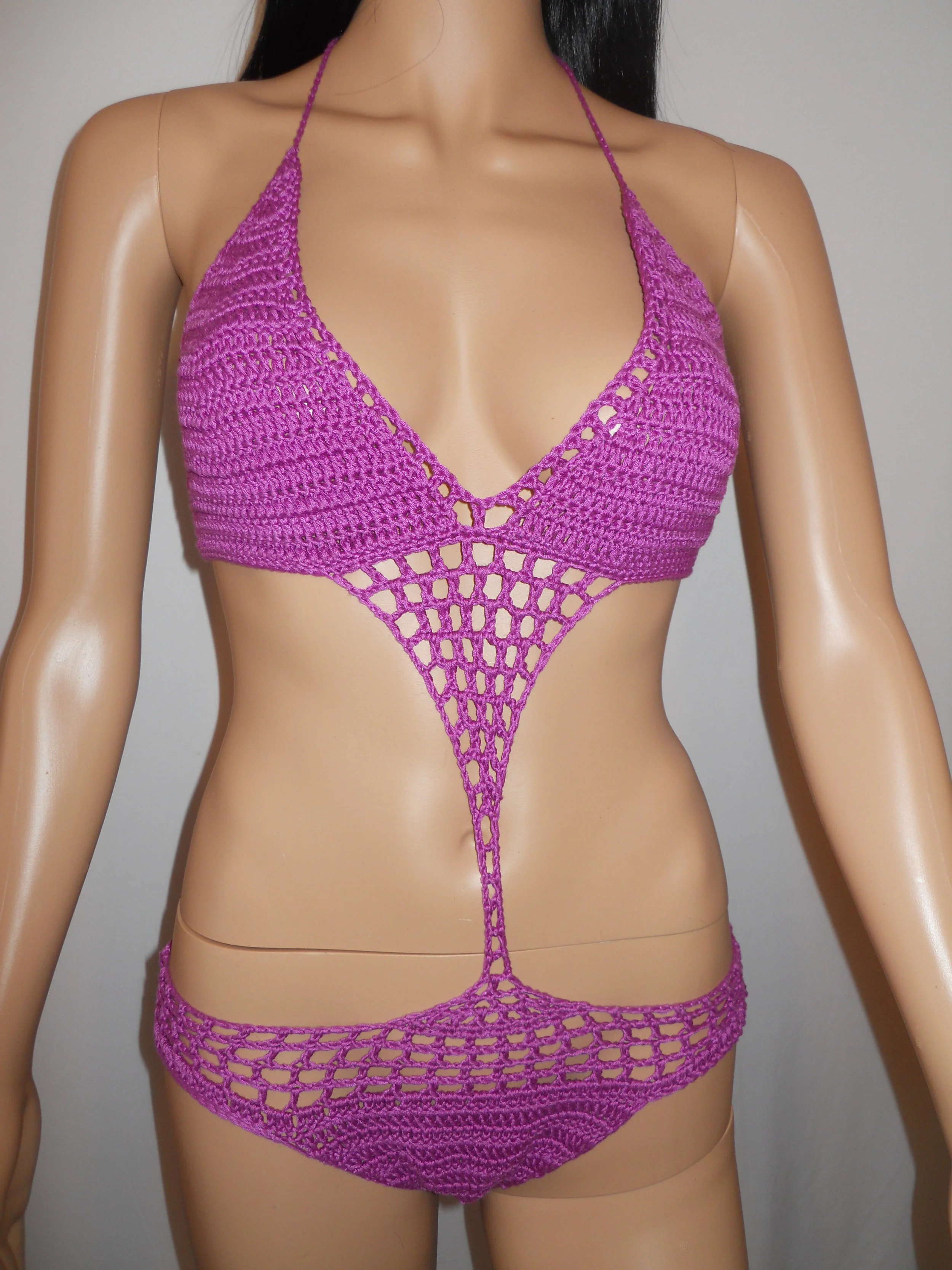 Crochet Swimsuit Pattern (Monokini) by GuChet