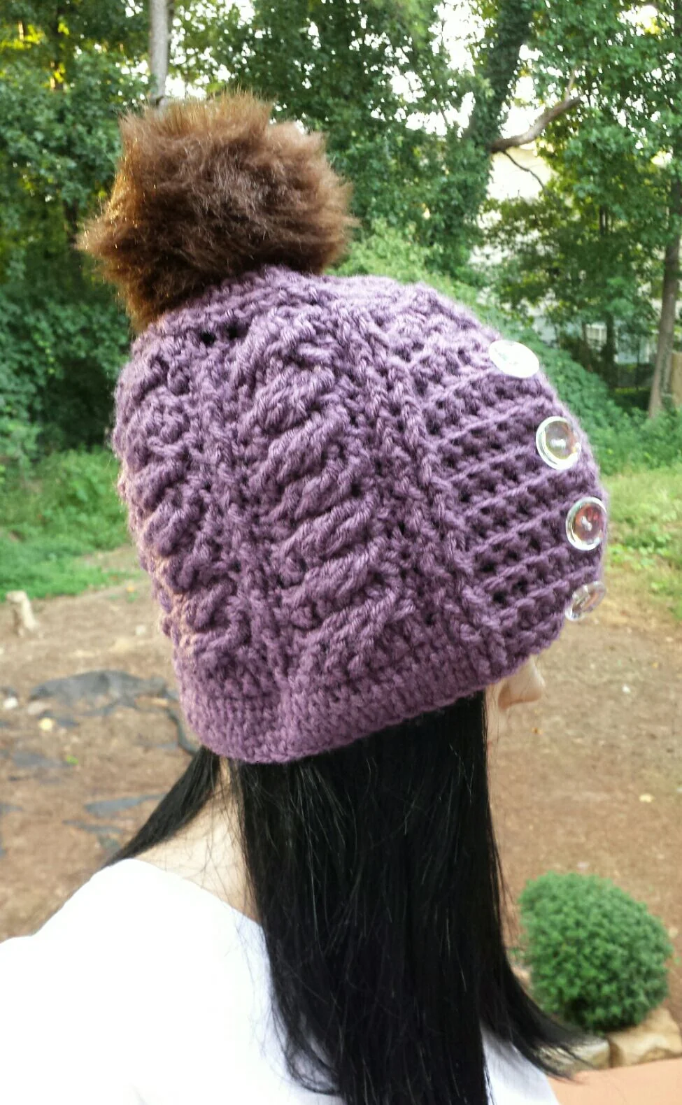 Crochet Cable Hat Pattern by GuChet
