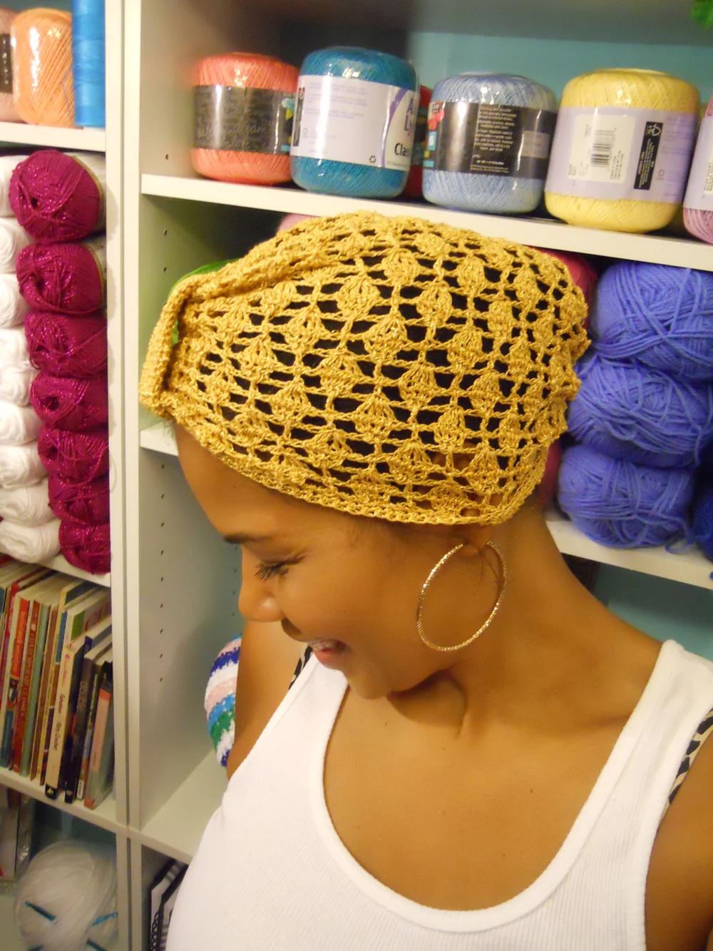 CROCHET TURBAN PATTERN (THIN VERSION) —