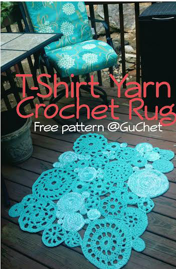 T-Shirt Yarn Crochet Kit American set
