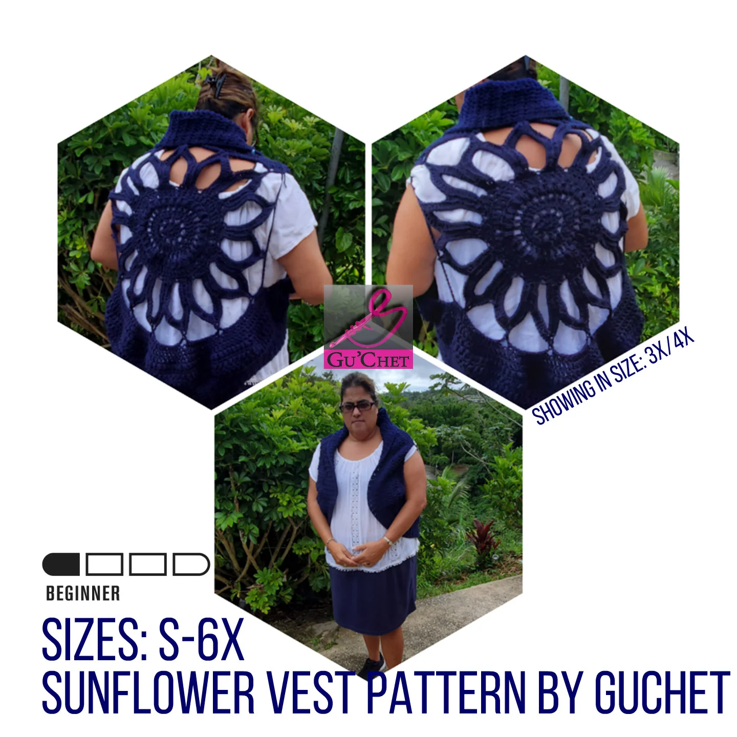 Crochet Sunflower Vest pattern by GuChet 1.jpg