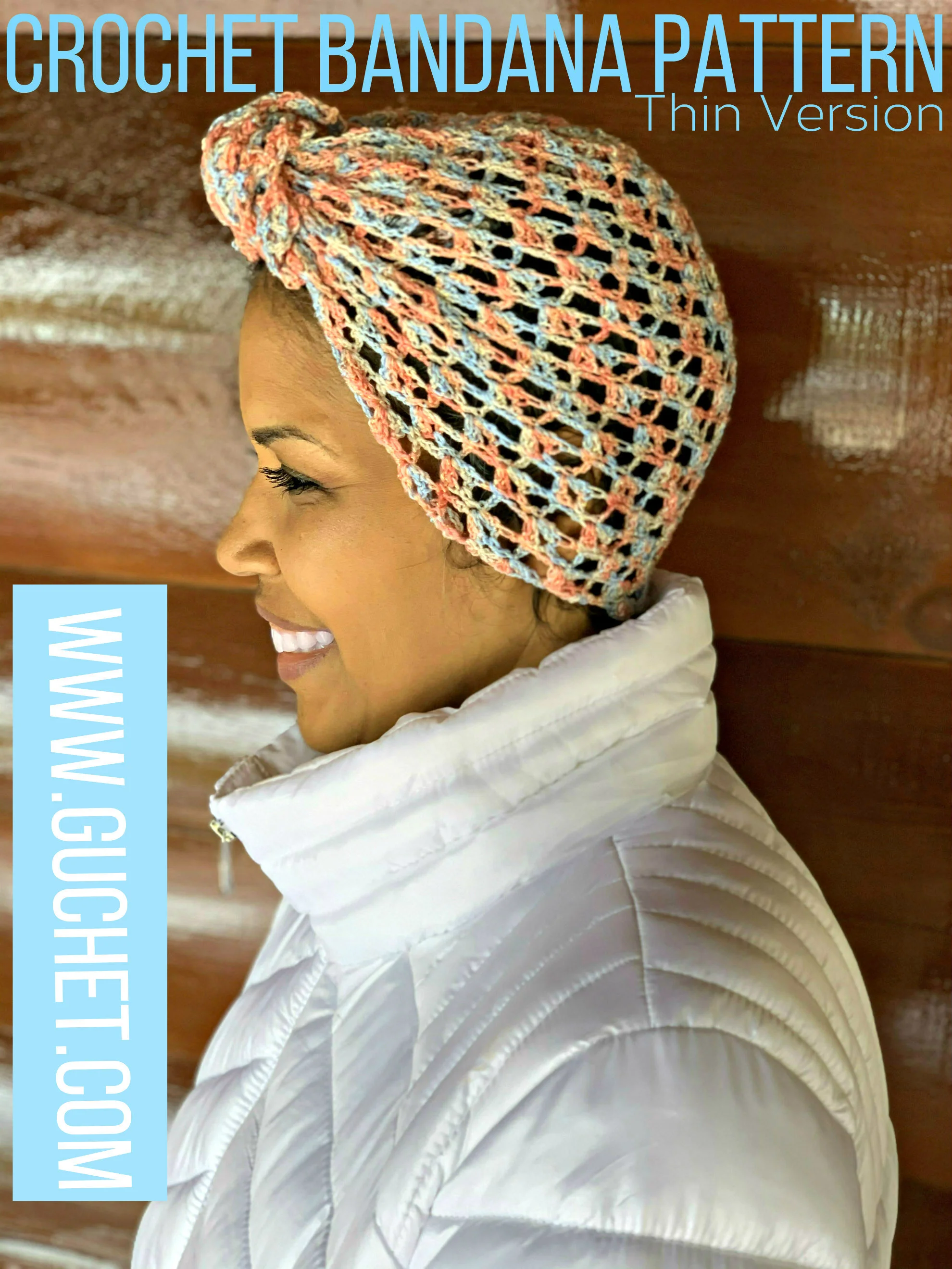 Crochet Pattern, Crochet turban pattern, crochet hat pattern, bamboo yarn, guchet, crochet yarn, knitting yarn (Copy)