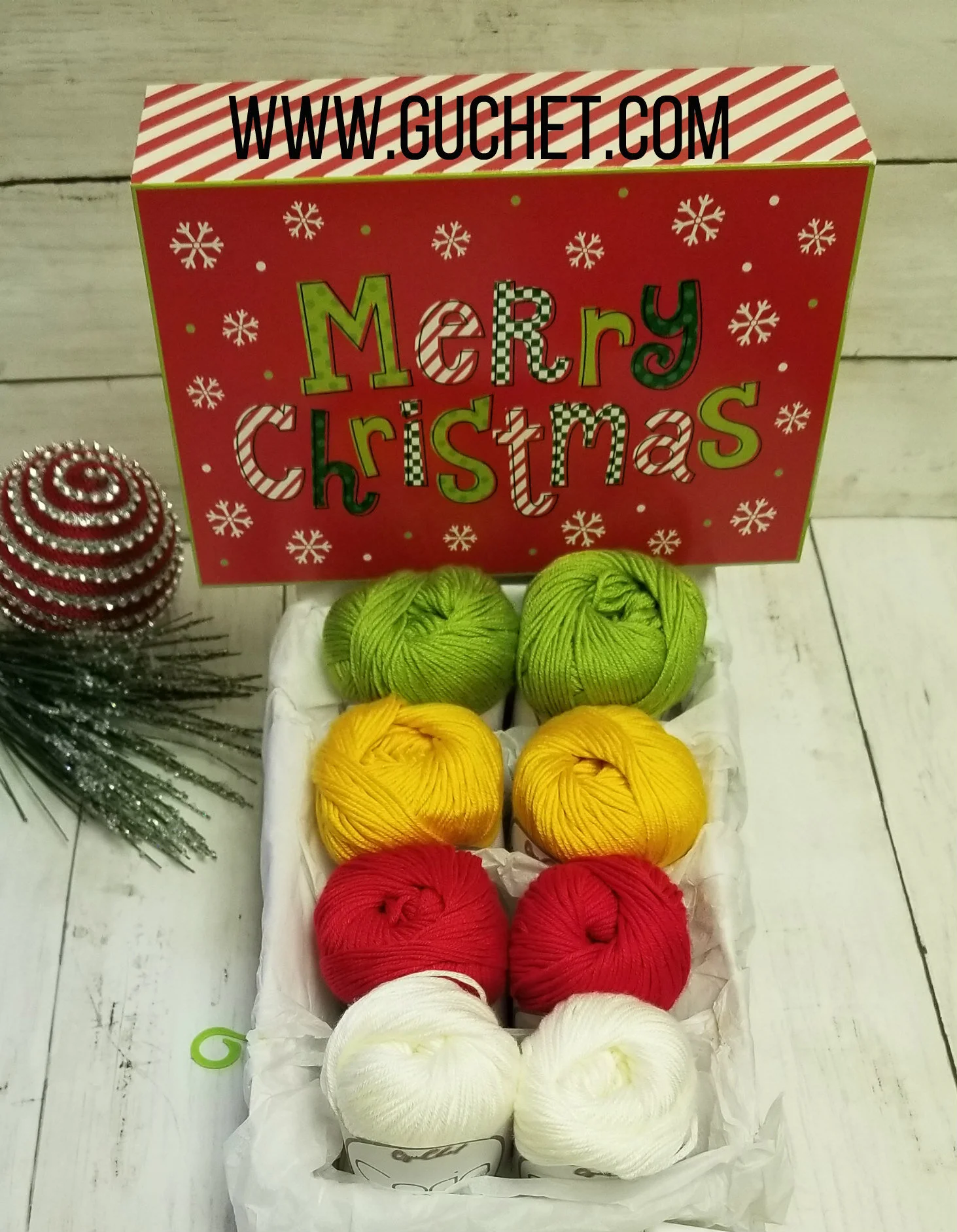 CHRISTMAS YARN SET - WARM SPICE