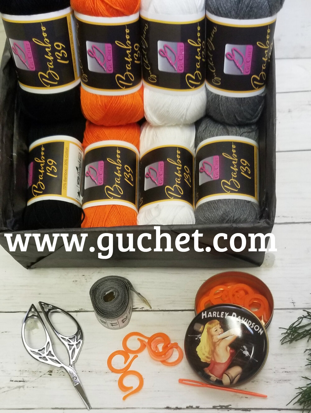 Yarn Gift Set By GuChet — YARNS, PATTERNS, ACCESSORIES
