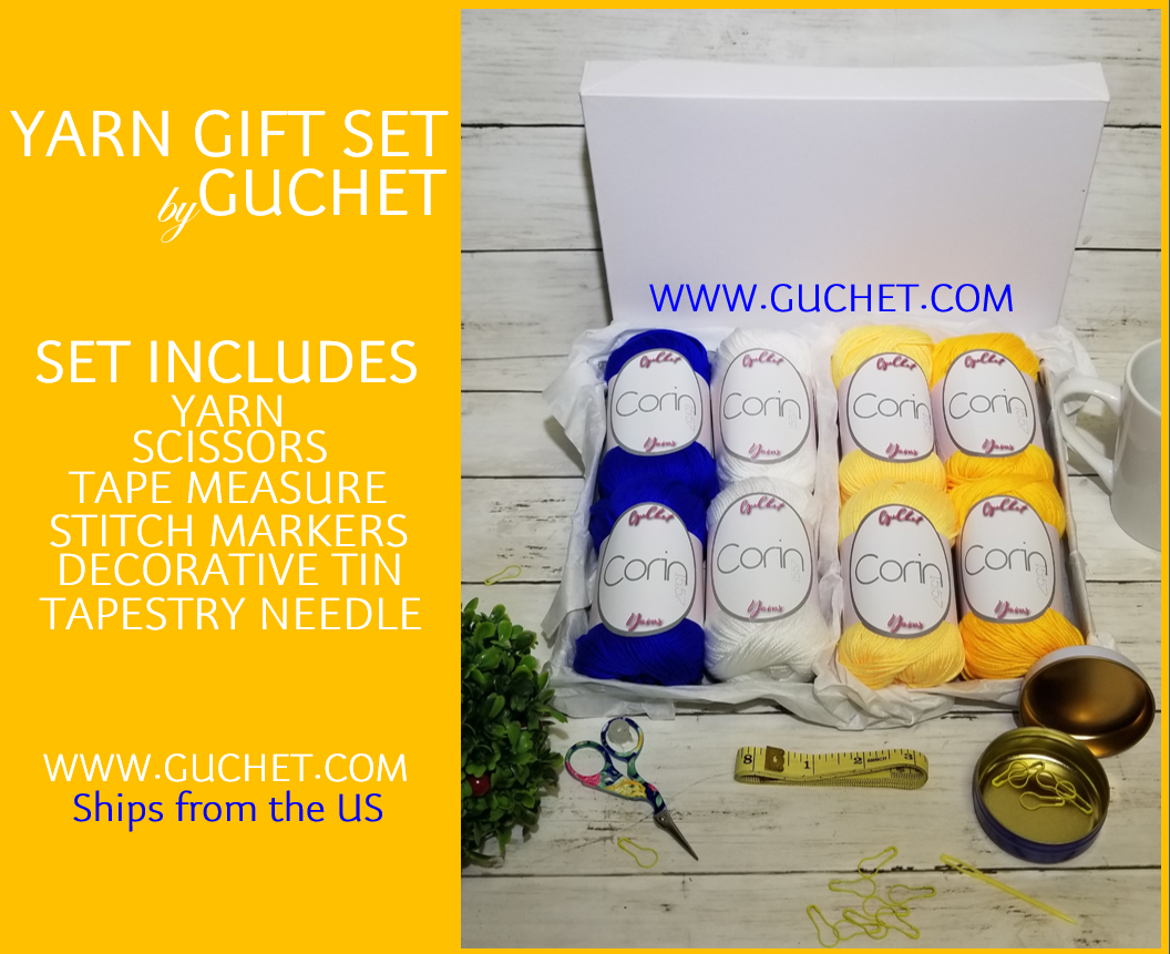 YARN GIFT SET - SPRING SHOWERS -  CORIN - FREE SHIPPING