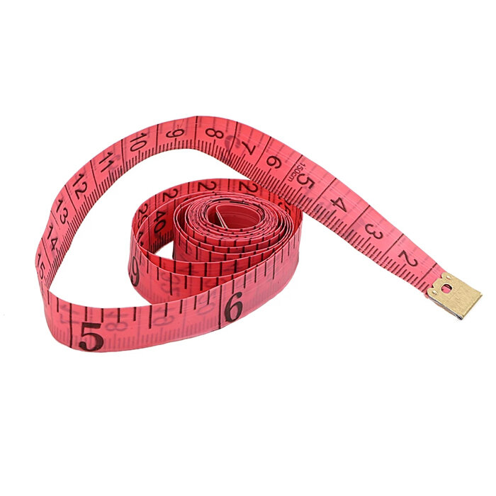 D&D Tape Measure 60 Inch/150cm Soft Measuring Tape for Body Cloth Sewing Tailor Ruler Multicolor 