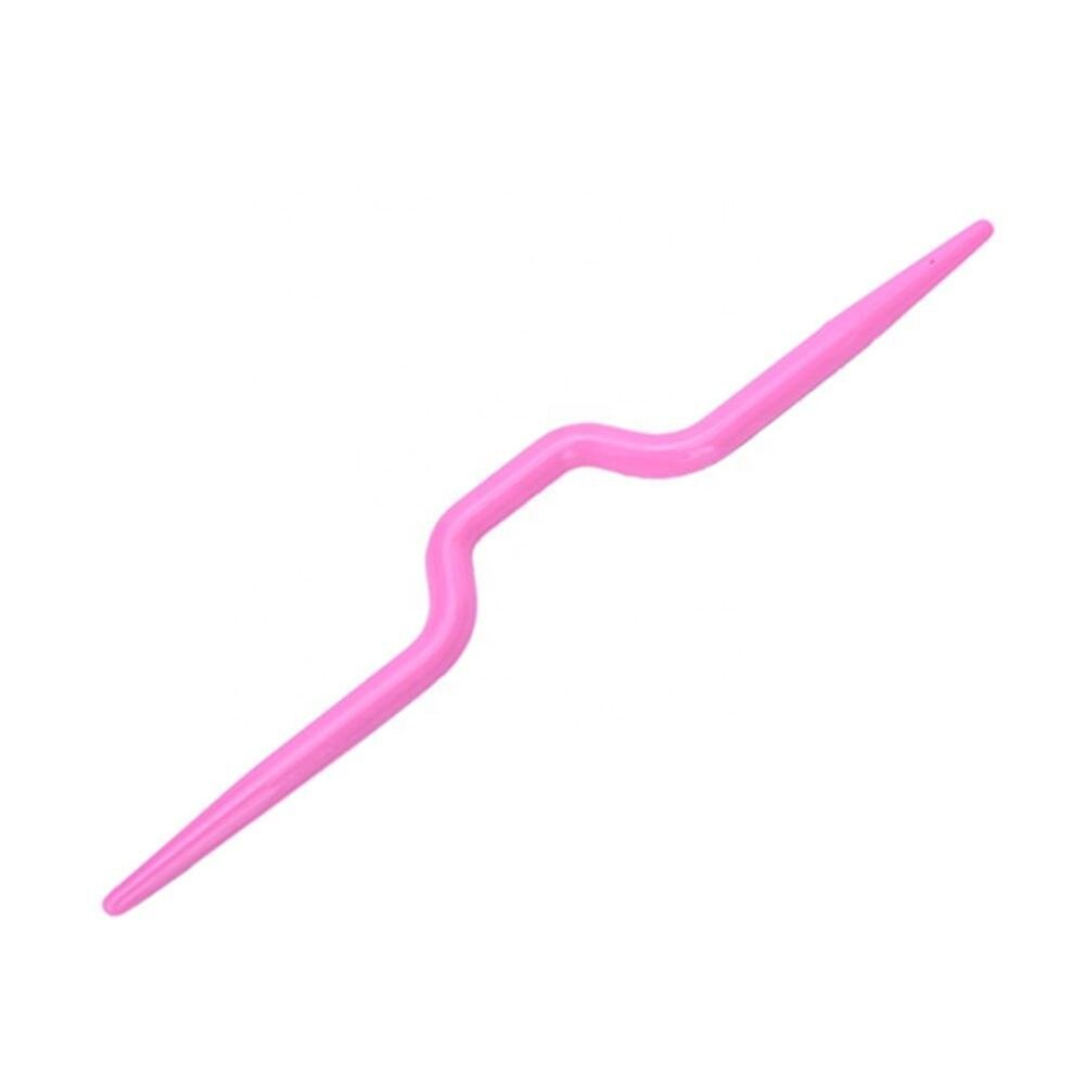 UNIQUE Plastic Yarn Needles, 3 Pink