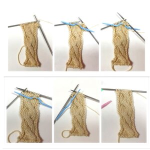 3 Pcs Circular Knit Needles, Cable Needles Knitting, Needles Set