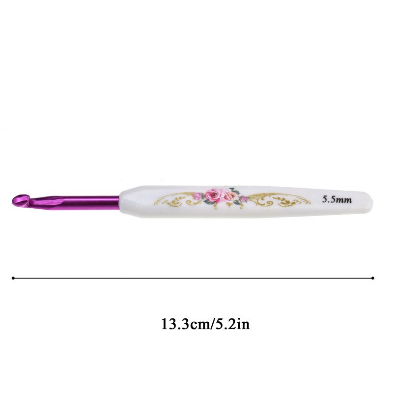 PINK CROCHET HOOKS IN PAISLEY ZIP CASE —  - Yarns